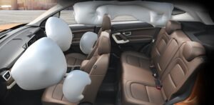 टाटा हैरियर ब्रेकिंग और सेफ्टी, टाटा हैरियर ब्रेकिंग और सेफ्टी airbag