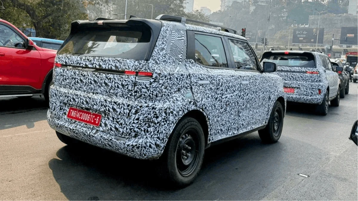 2026 Hyundai Ioniq P electric car spotted testing, revealing its exterior design in the latest spy image.
