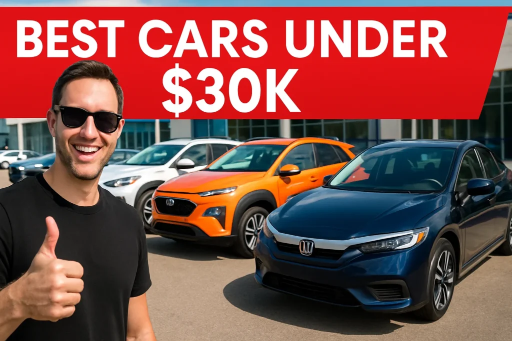 best cars under 30k in usa