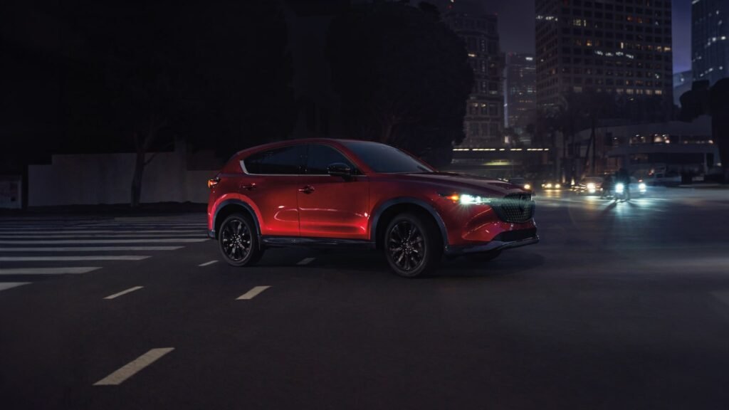 mazda cx 50 on road