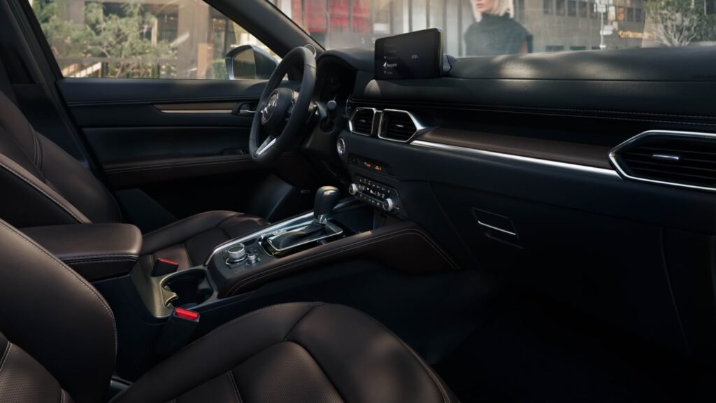 mazda cx 50 cabin veiw from opsite side of driver