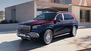 Mercedes-Benz GLS 600 Exterior side and front