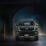 New Mahindra Scorpio-N,Front Side View in dark,Mahindra Scorpio-N image