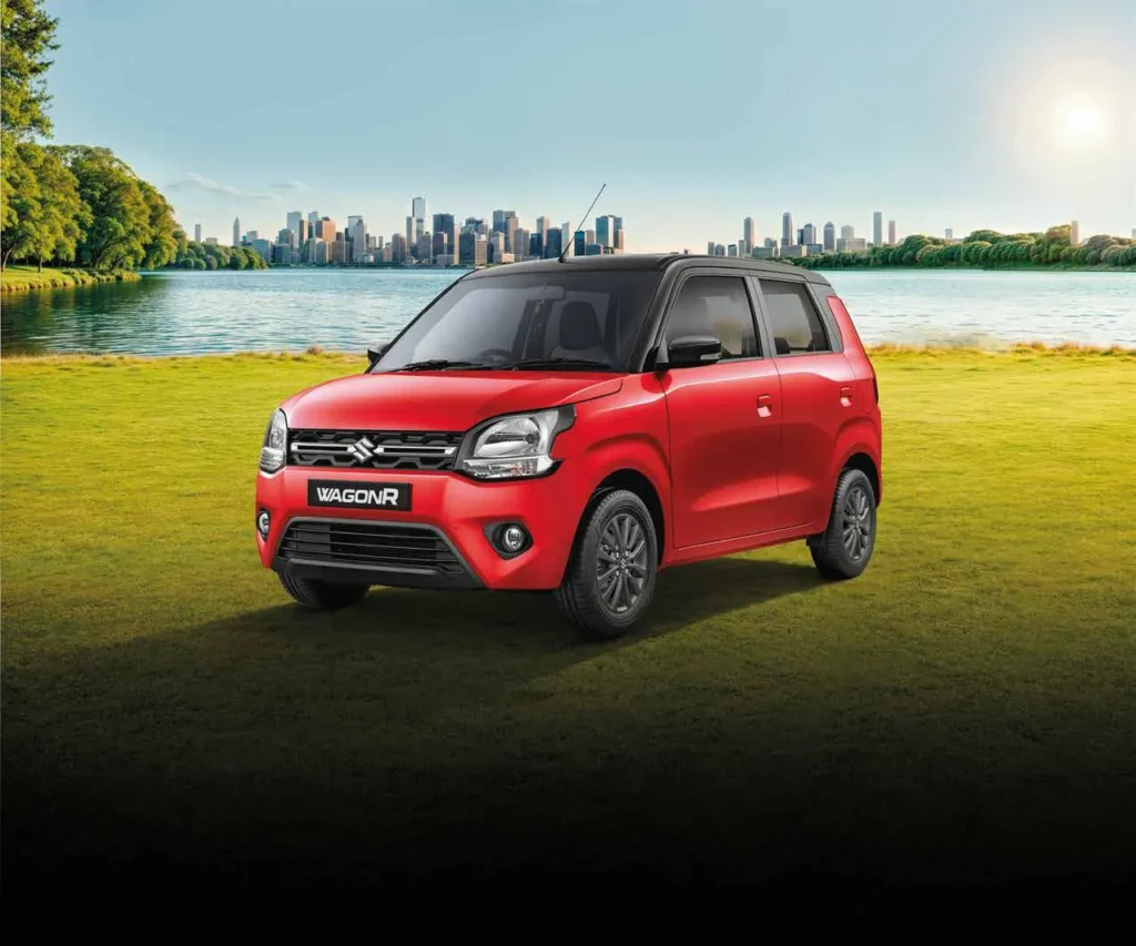 maruti suzuki wagonr front side in red clour,maruti suzuki wagon r image, wagon r front side 