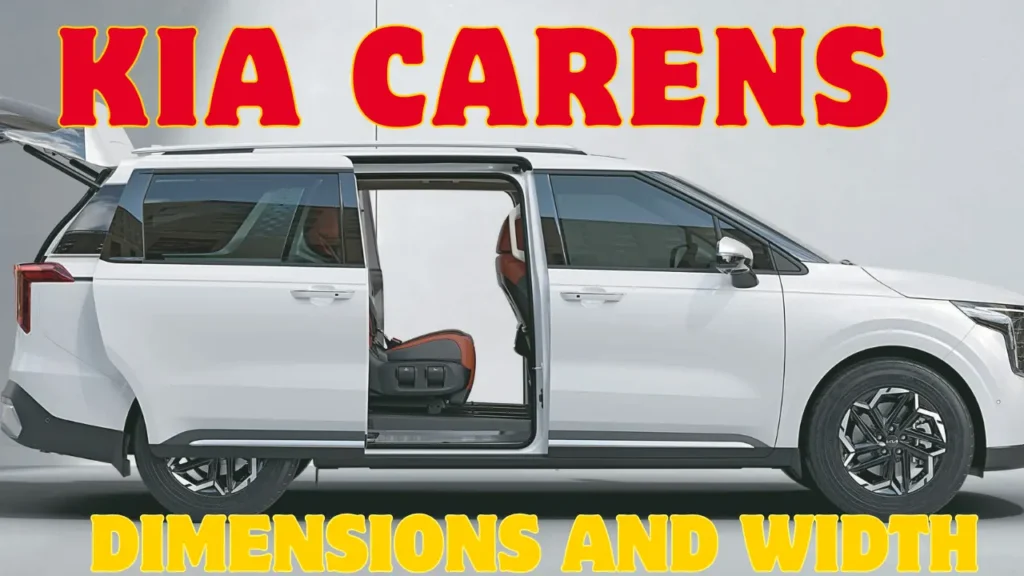 kia carens side profile, kia carens oping door