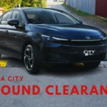 honda city ground clearance