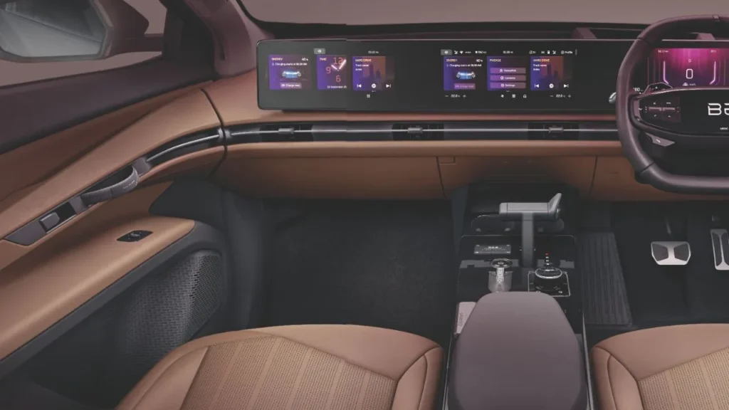 MahindraBE6Interior, BE6Cabin, CarInterior, FuturisticInterior, DualScreen Dashboard,ElectricVehicle, MahindraEV,CockpitDesign,EVInterior,CarTech