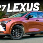 2027 Lexus NX luxury hybrid SUV with updated exterior styling